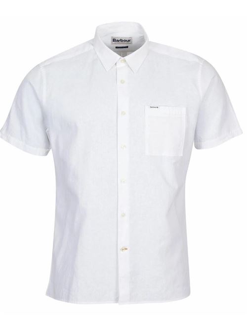 Camicia Barbour nelson s/s summer fit shirt BARBOUR | MSH5093 MSH.WH11